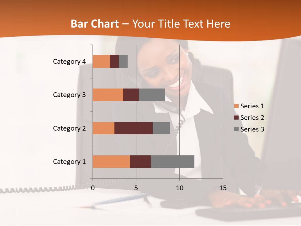 Peaceful Coastal Portrait PowerPoint Template