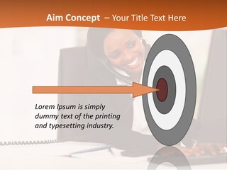 Peaceful Coastal Portrait PowerPoint Template