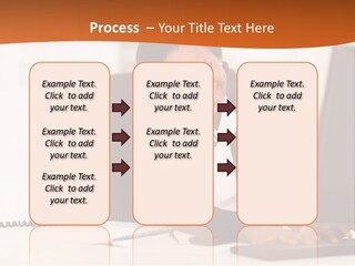 Peaceful Coastal Portrait PowerPoint Template
