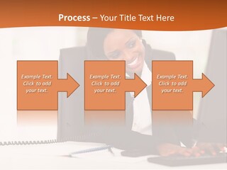 Peaceful Coastal Portrait PowerPoint Template