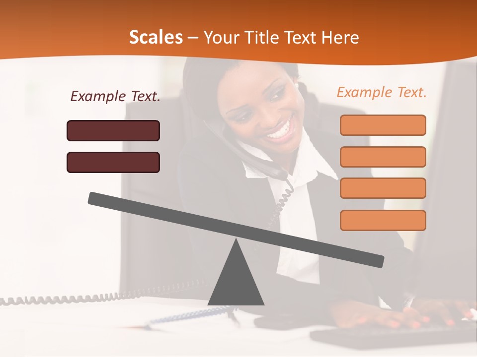 Peaceful Coastal Portrait PowerPoint Template