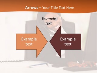 Peaceful Coastal Portrait PowerPoint Template