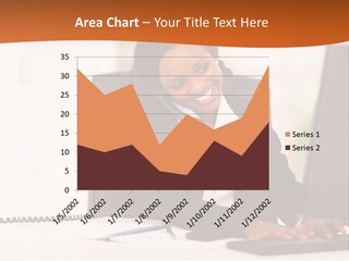 Peaceful Coastal Portrait PowerPoint Template
