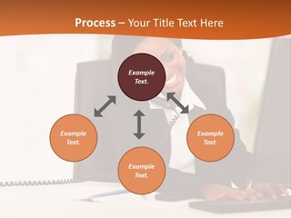 Peaceful Coastal Portrait PowerPoint Template