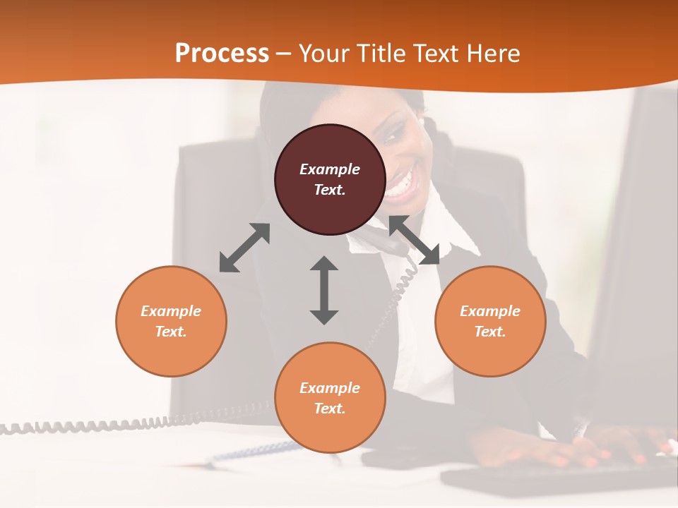 Peaceful Coastal Portrait PowerPoint Template