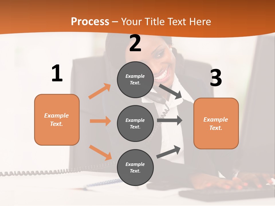 Peaceful Coastal Portrait PowerPoint Template