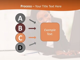 Peaceful Coastal Portrait PowerPoint Template