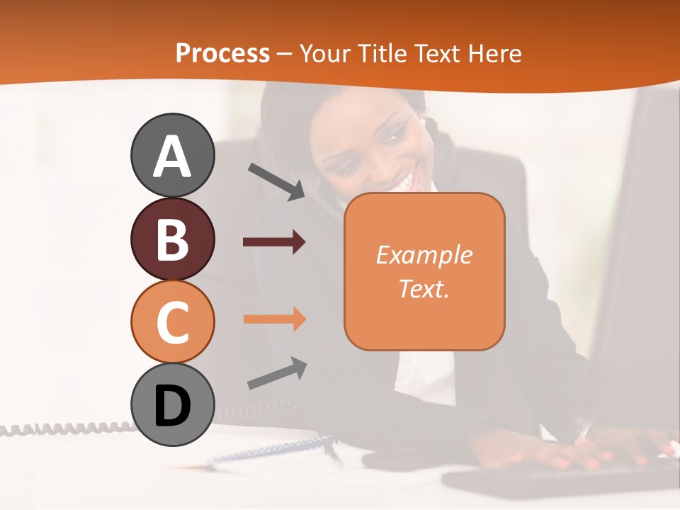 Peaceful Coastal Portrait PowerPoint Template