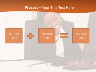 Peaceful Coastal Portrait PowerPoint Template