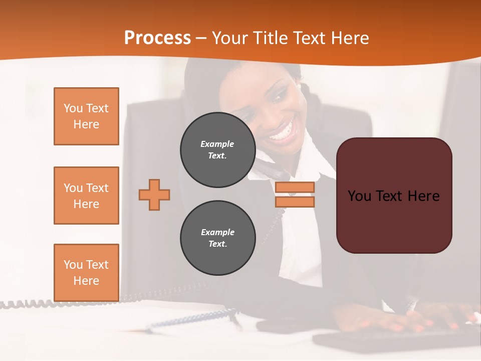 Peaceful Coastal Portrait PowerPoint Template