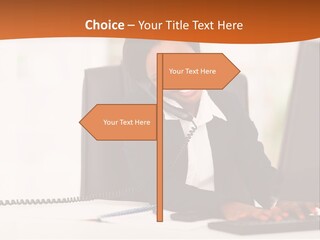 Peaceful Coastal Portrait PowerPoint Template