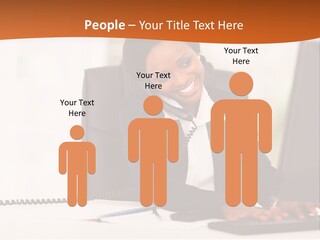 Peaceful Coastal Portrait PowerPoint Template