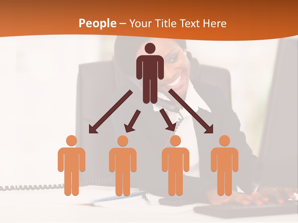 Peaceful Coastal Portrait PowerPoint Template