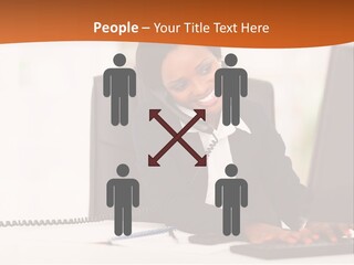 Peaceful Coastal Portrait PowerPoint Template