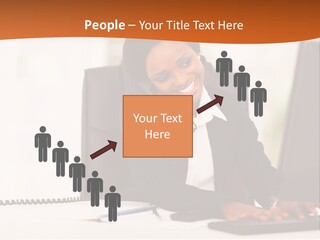 Peaceful Coastal Portrait PowerPoint Template