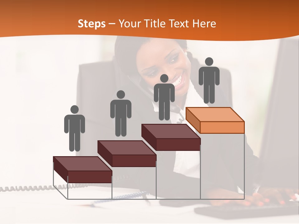 Peaceful Coastal Portrait PowerPoint Template