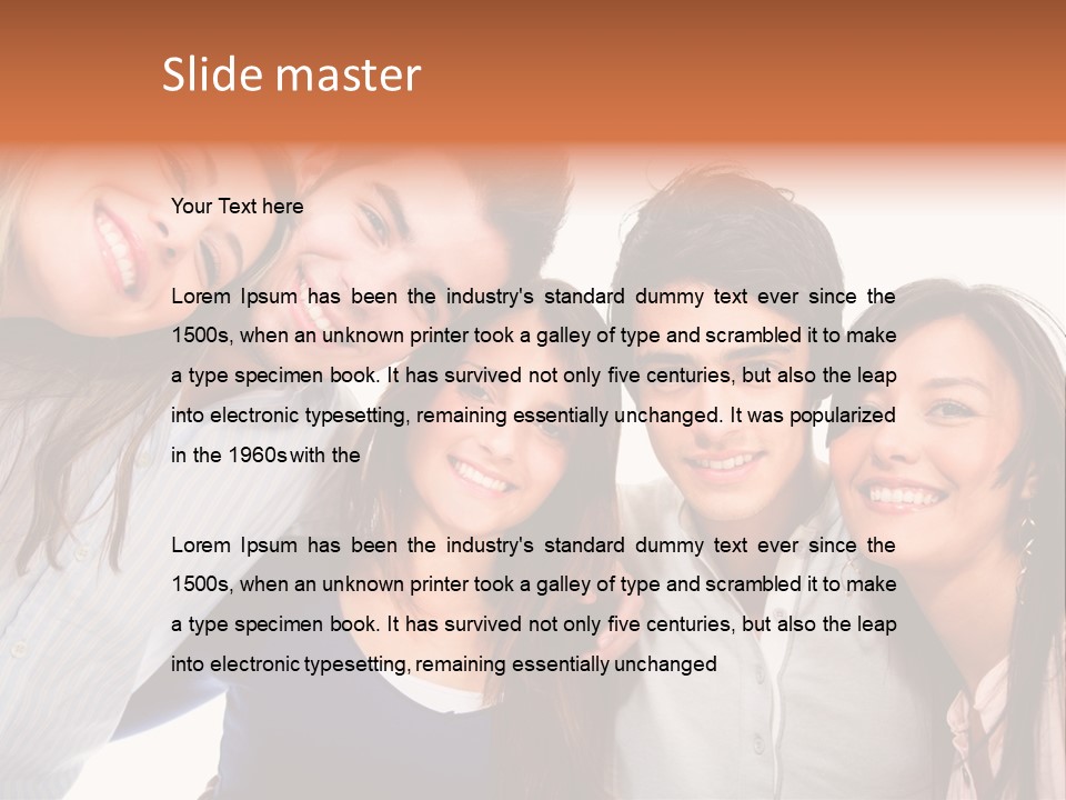 Ocean White Sunset PowerPoint Template