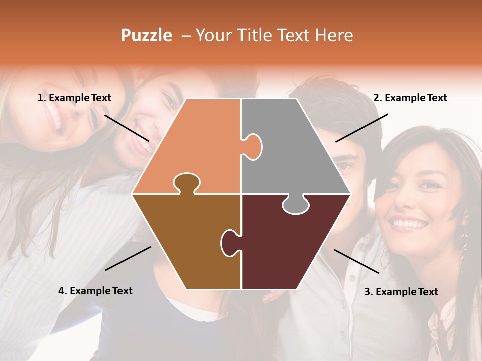 Ocean White Sunset PowerPoint Template