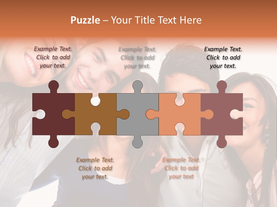 Ocean White Sunset PowerPoint Template