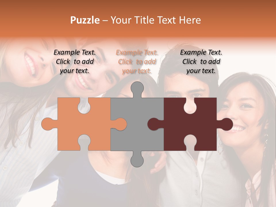 Ocean White Sunset PowerPoint Template