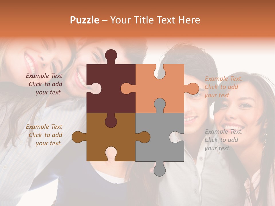 Ocean White Sunset PowerPoint Template