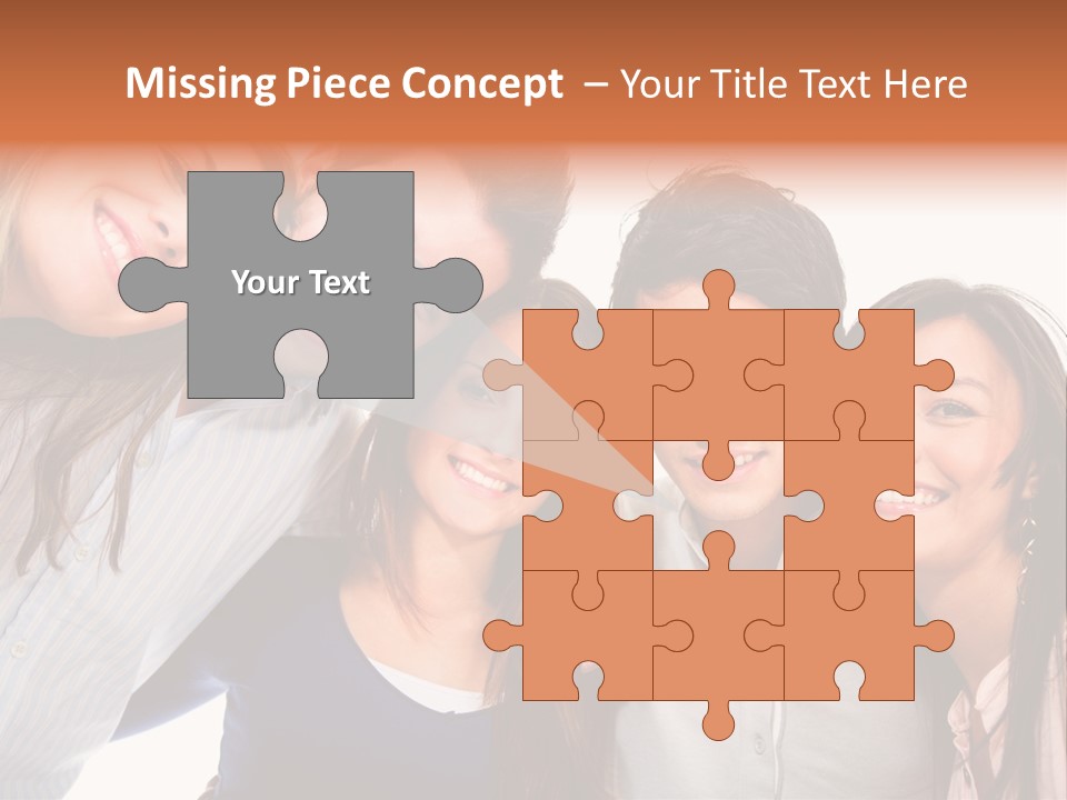 Ocean White Sunset PowerPoint Template