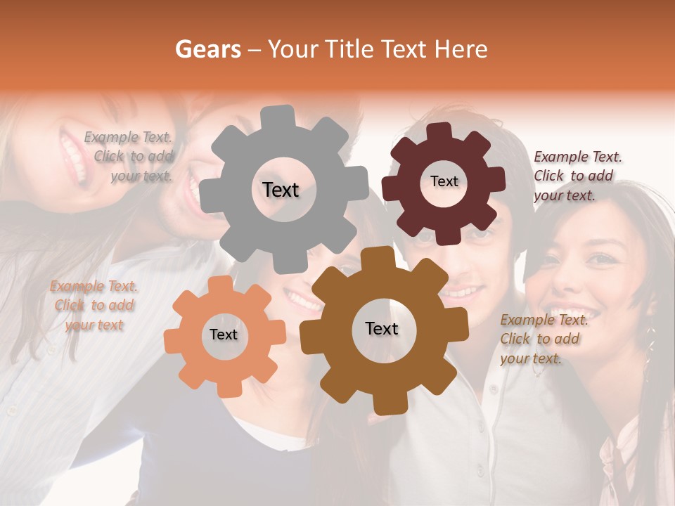 Ocean White Sunset PowerPoint Template