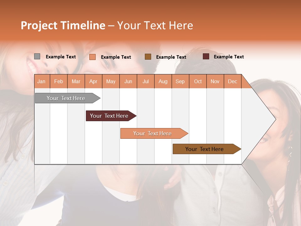 Ocean White Sunset PowerPoint Template