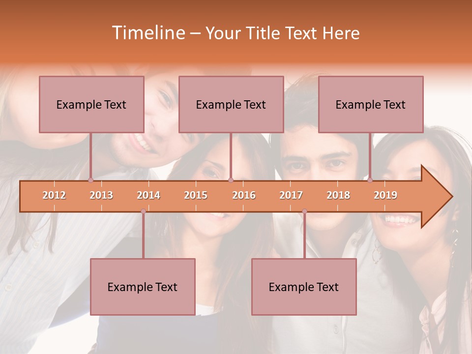 Ocean White Sunset PowerPoint Template