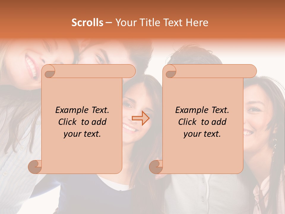 Ocean White Sunset PowerPoint Template