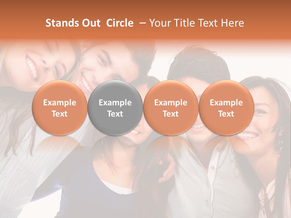 Ocean White Sunset PowerPoint Template