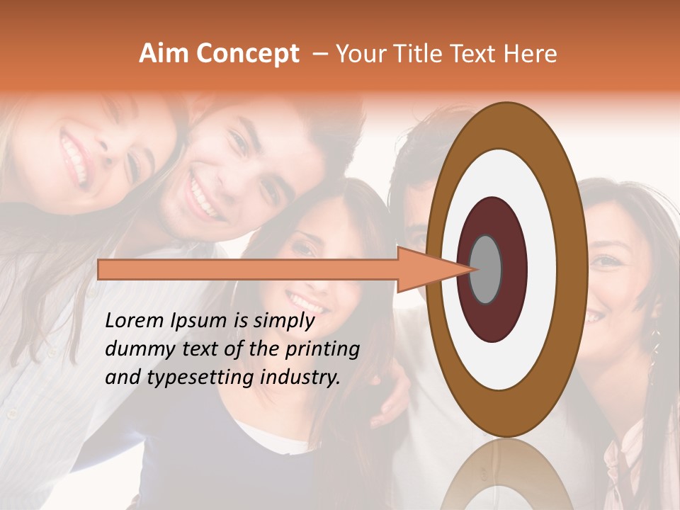 Ocean White Sunset PowerPoint Template