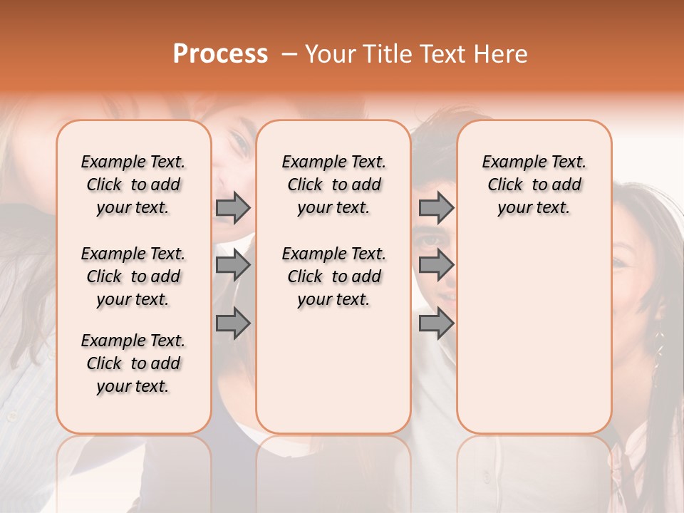 Ocean White Sunset PowerPoint Template
