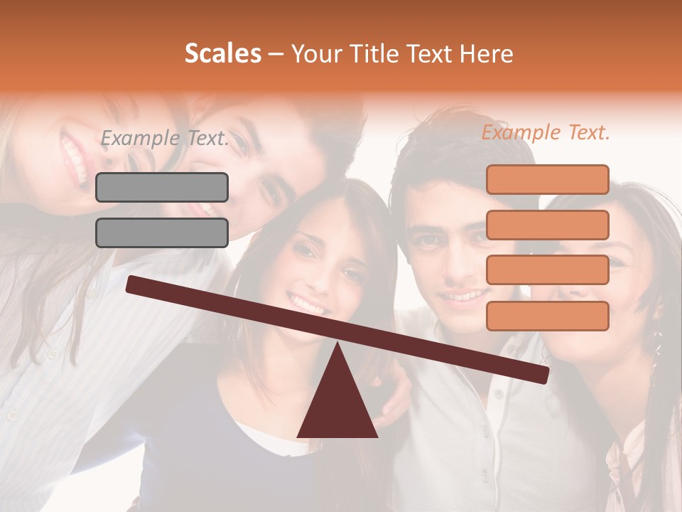 Ocean White Sunset PowerPoint Template