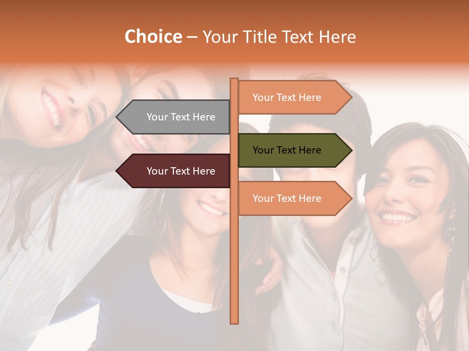 Ocean White Sunset PowerPoint Template