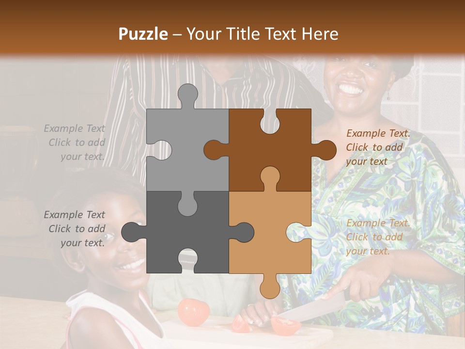 Parent Senior Sunrise PowerPoint Template