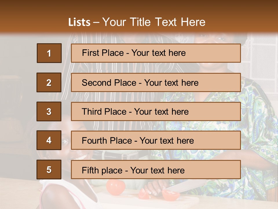 Parent Senior Sunrise PowerPoint Template