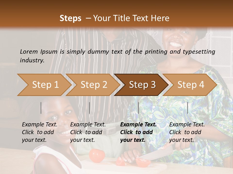 Parent Senior Sunrise PowerPoint Template