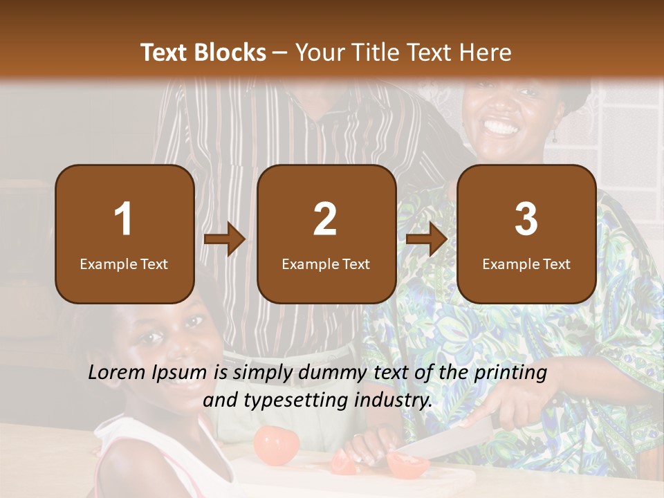 Parent Senior Sunrise PowerPoint Template