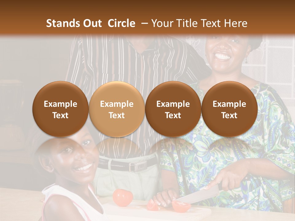 Parent Senior Sunrise PowerPoint Template