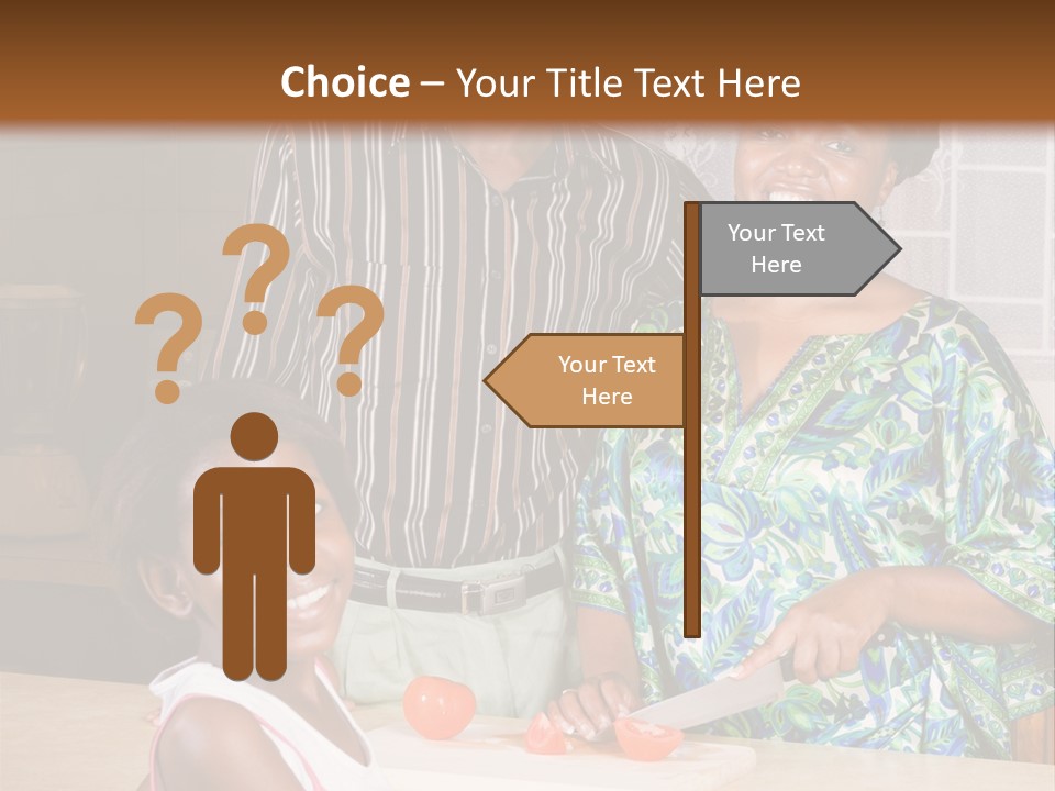 Parent Senior Sunrise PowerPoint Template