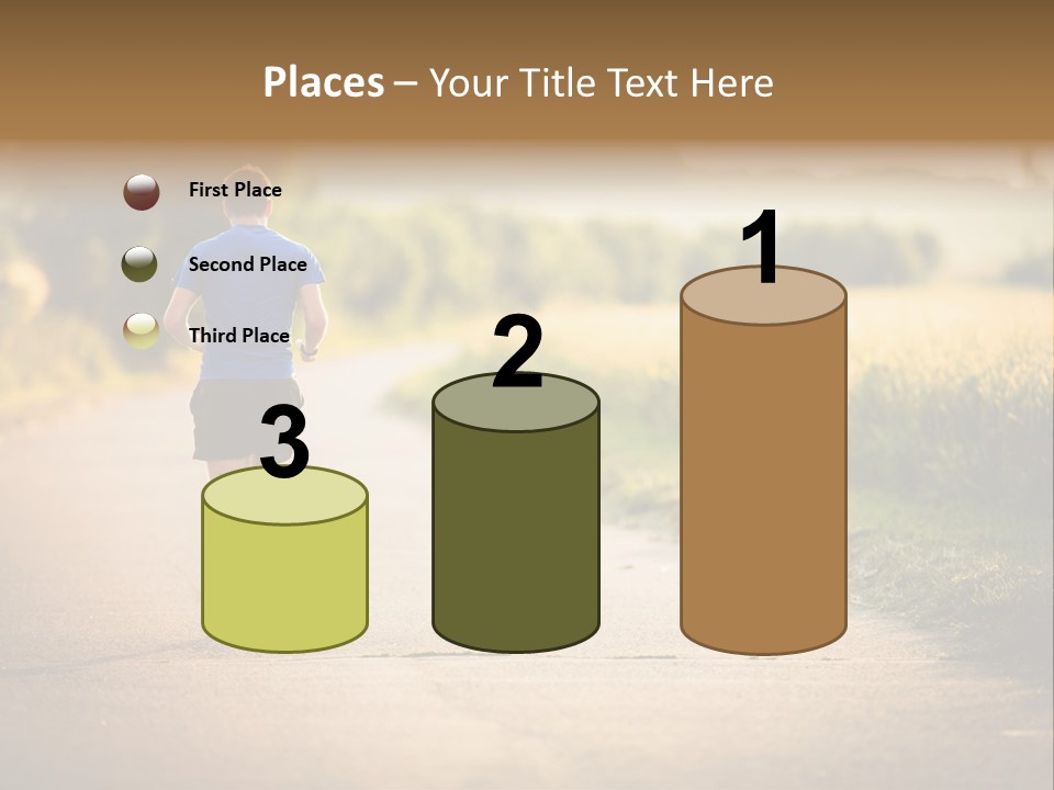 White Peaceful Mother PowerPoint Template