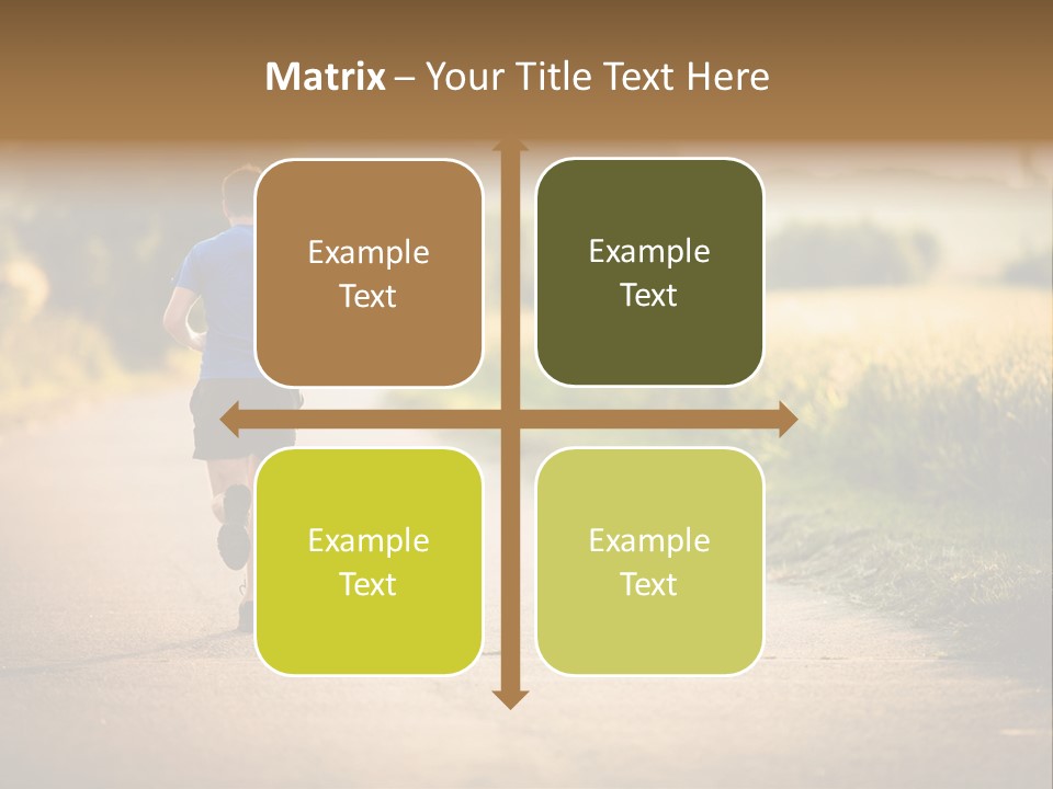 White Peaceful Mother PowerPoint Template