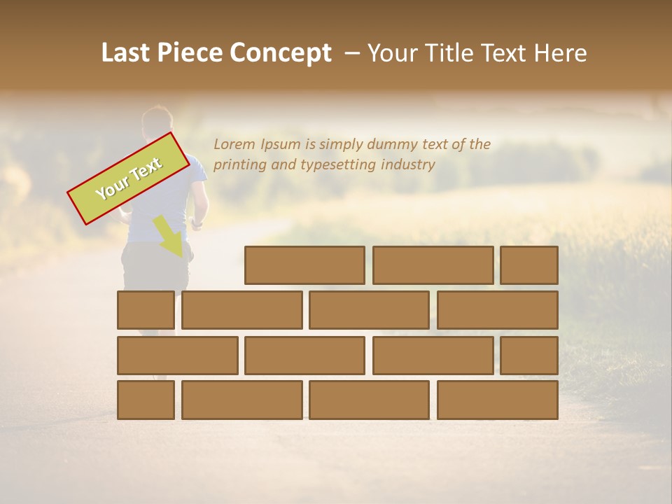 White Peaceful Mother PowerPoint Template