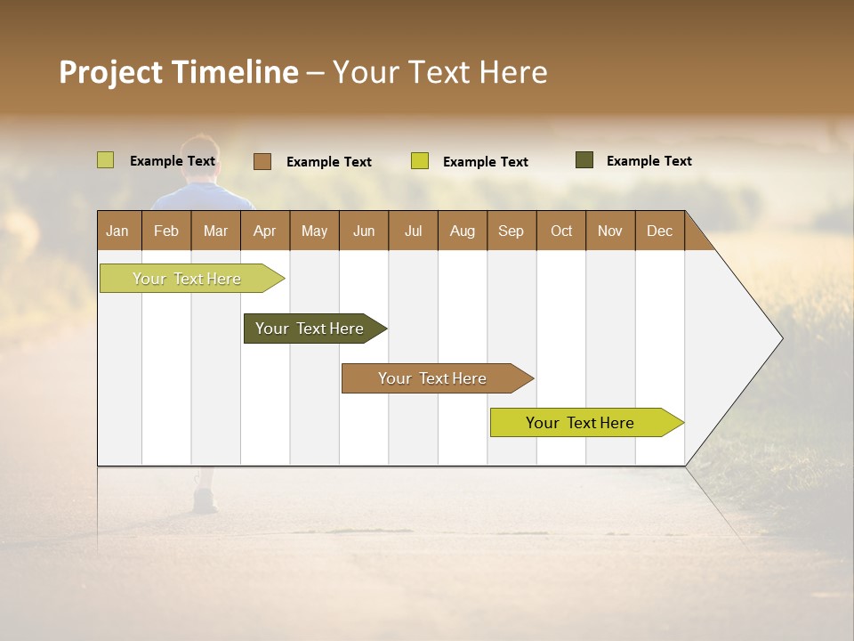 White Peaceful Mother PowerPoint Template