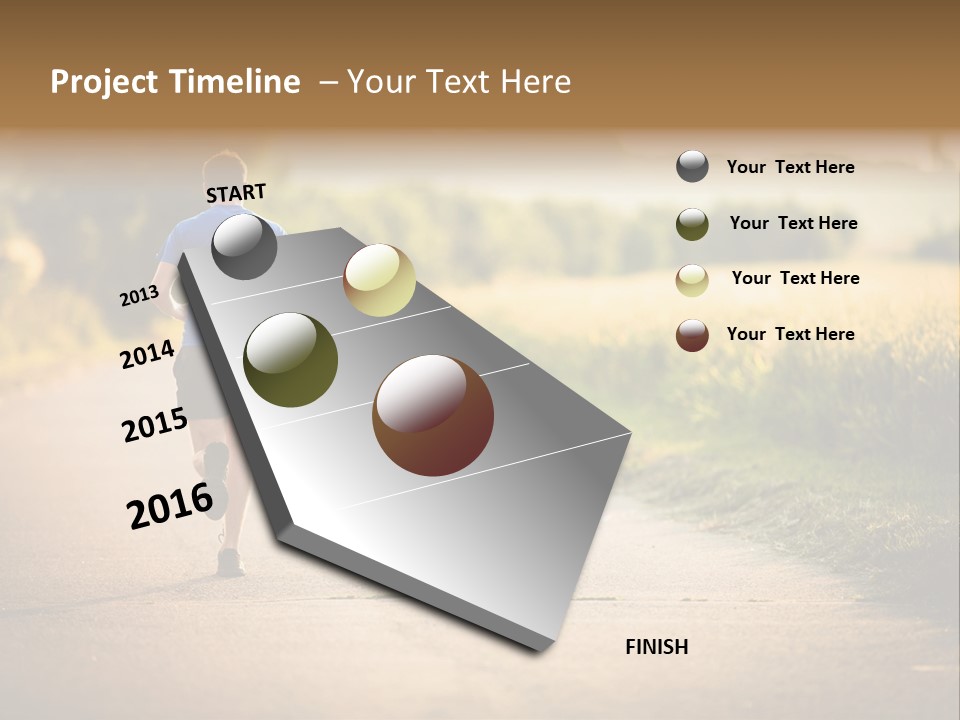 White Peaceful Mother PowerPoint Template