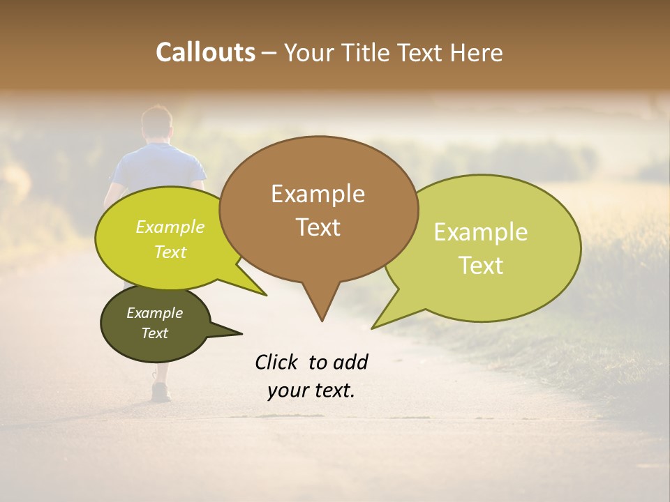 White Peaceful Mother PowerPoint Template