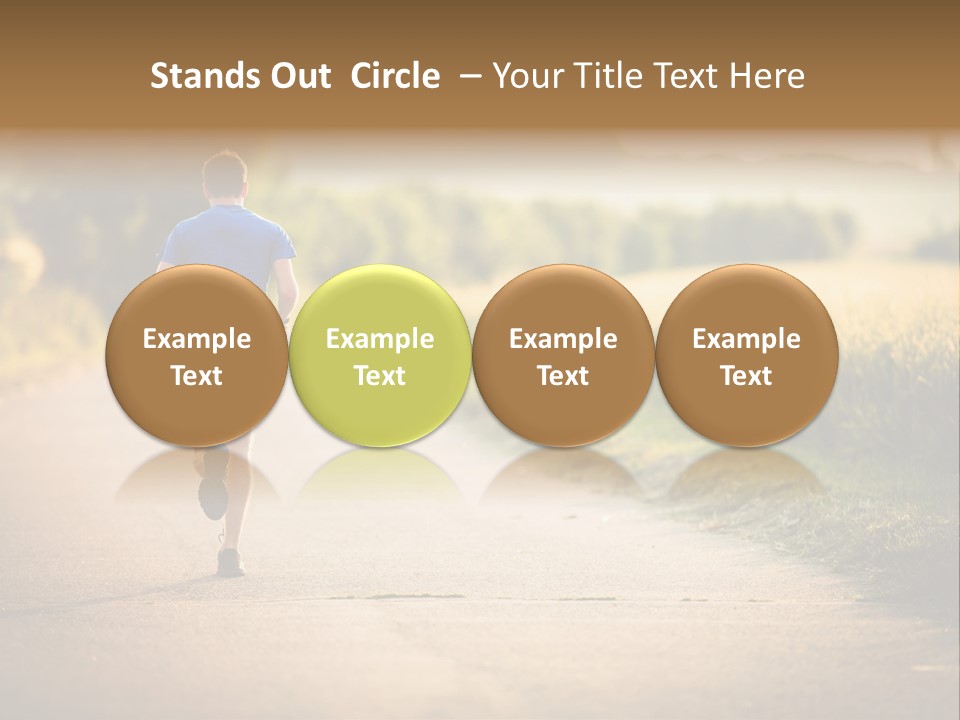 White Peaceful Mother PowerPoint Template