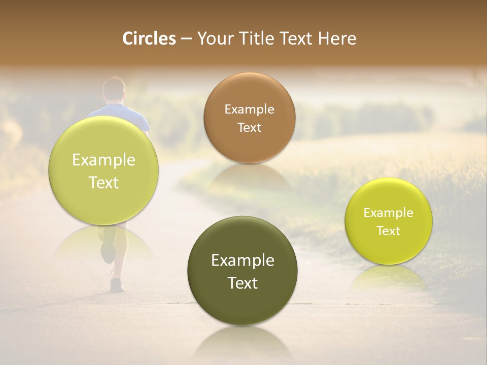 White Peaceful Mother PowerPoint Template