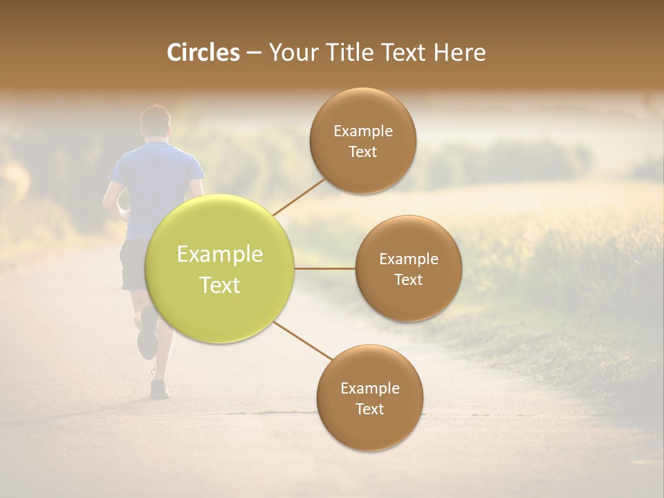 White Peaceful Mother PowerPoint Template